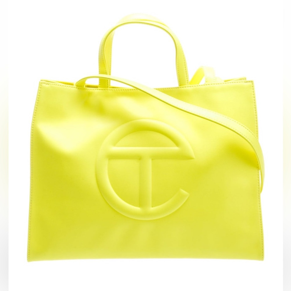 NEW in Bag Telfar Giant Yellow Shopping Bag with Heavy Duty Dust Bag